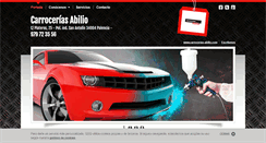 Desktop Screenshot of carrocerias-abilio.com
